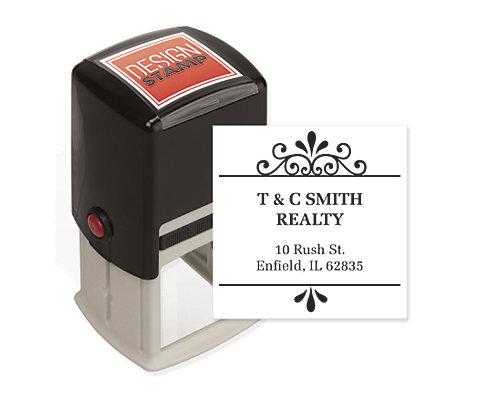 Cherished Design Stamp - Self-Inking