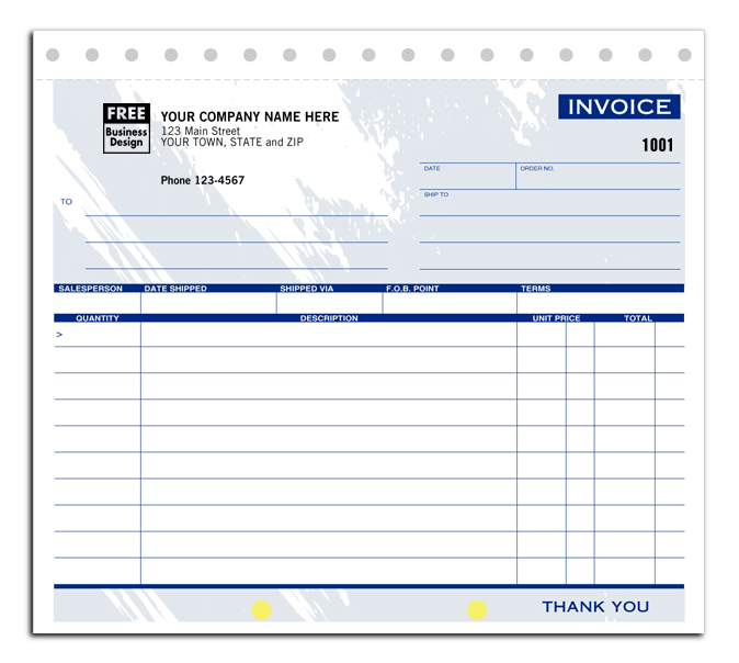 Compact Invoice Forms