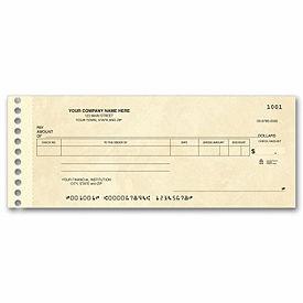 Compact Expense Ledger Check