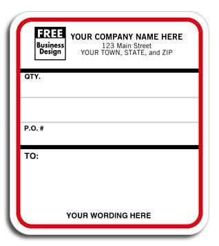 Detaled Shipping Labels