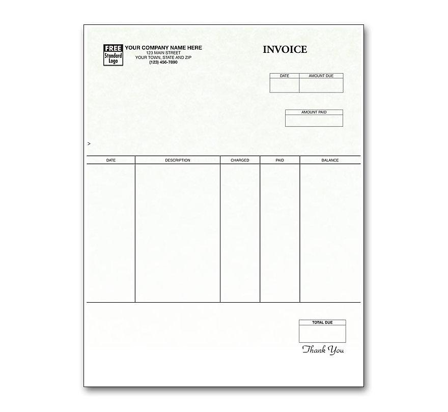 Laser Invoice Parchment