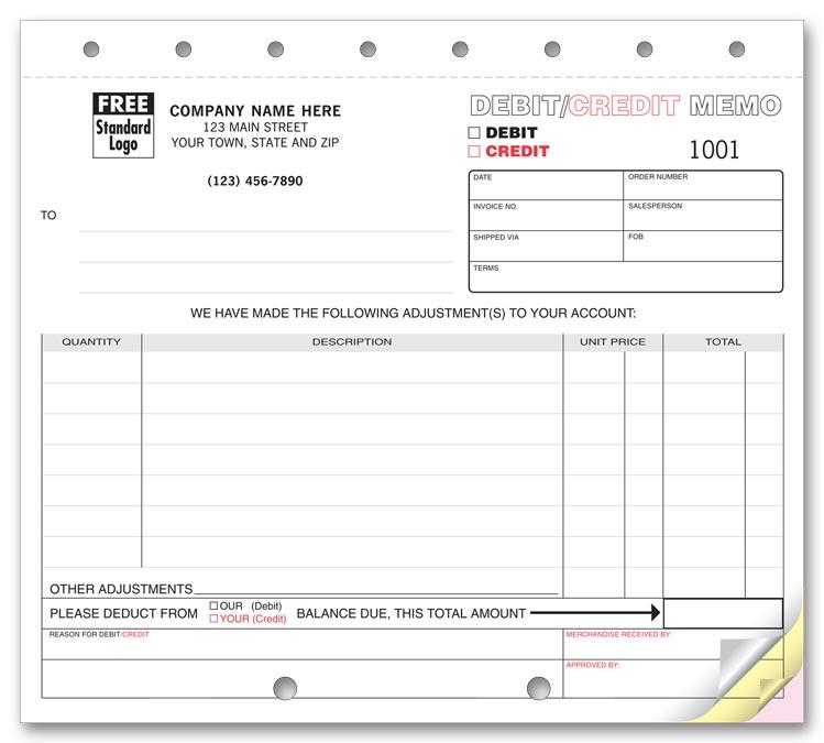 Debit & Credit Memos