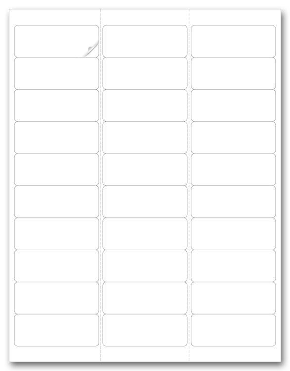 Permanent Adhesive Blank Laser Labels