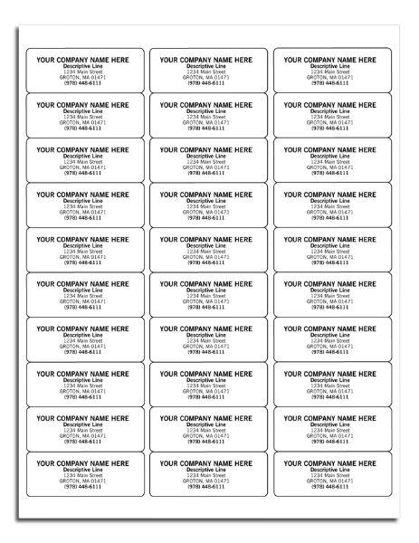 Color Logo Mailing Labels