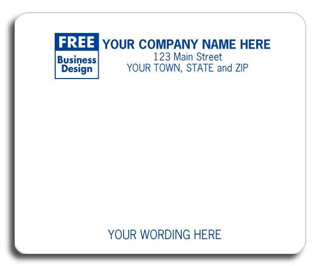 Imprinted Mailing Labels