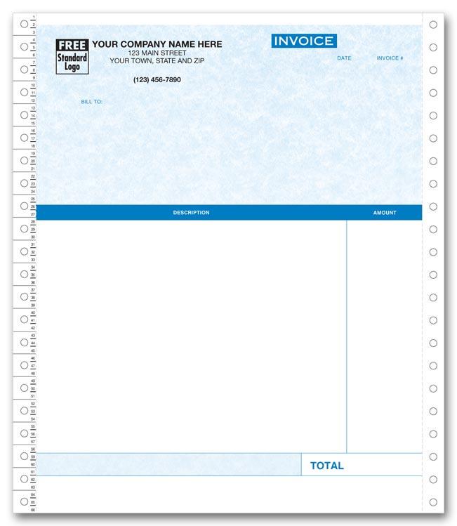 Continuous Professional Invoice - Parchment