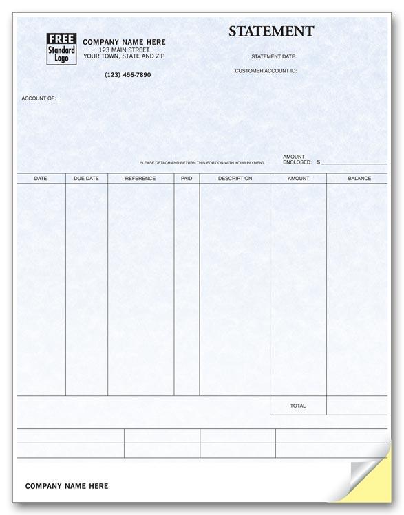 Laser Statement for Peachtree - Parchment