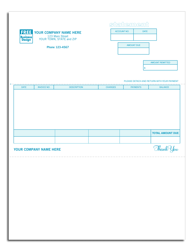 Laser Statement for One-Write Plus