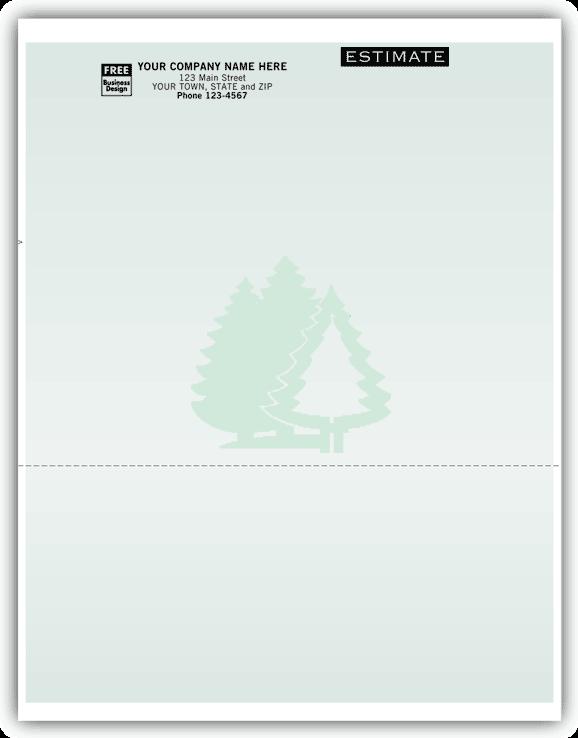 Colors Laser/Inkjet Multipurpose Form, bottom perforation