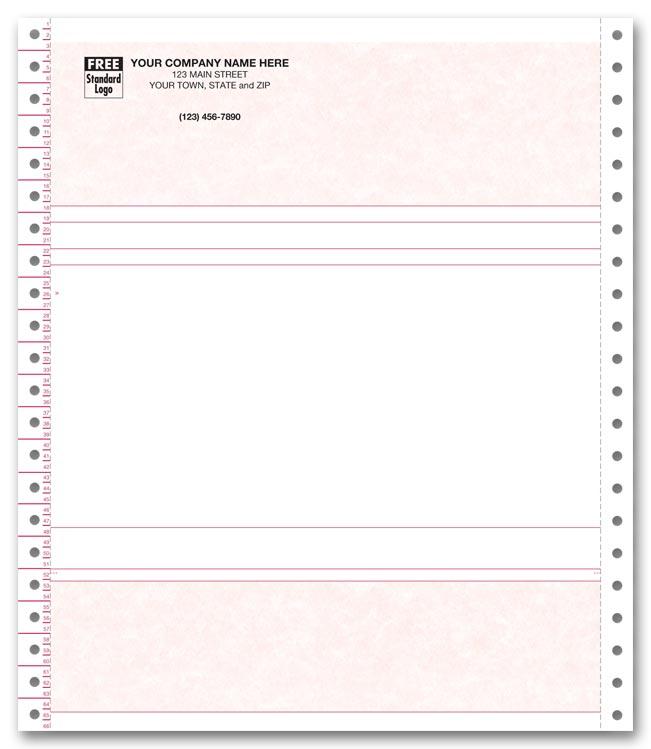 Continuous Multipurpose Form - Parchment