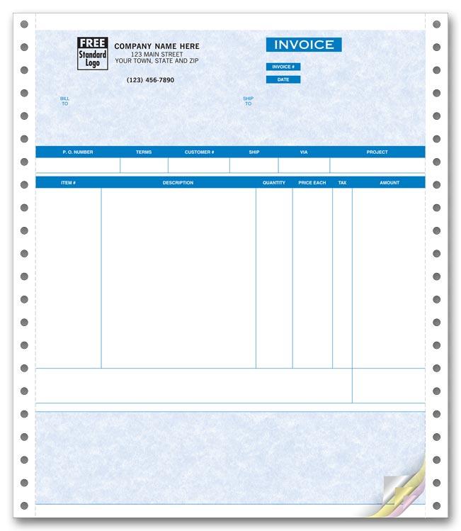 Continuous Product Invoice - Parchment
