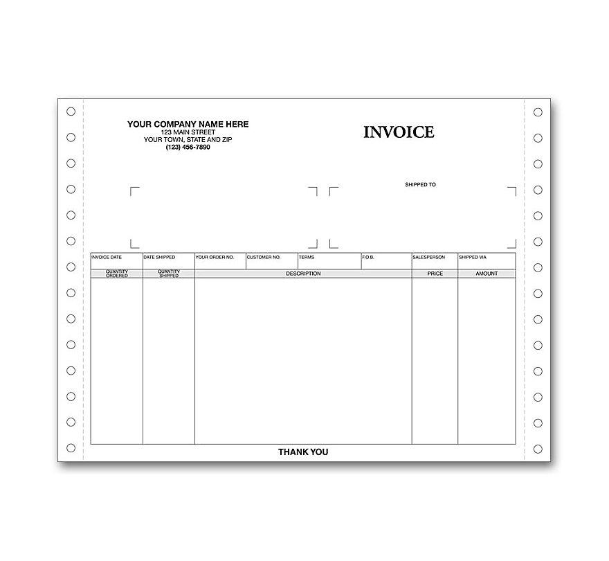 Continuous Invoice