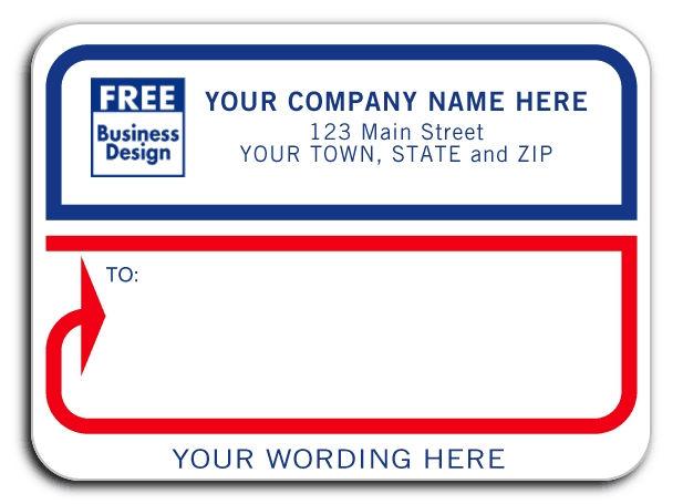 Pressure Sensitive Address Labels in Rolls