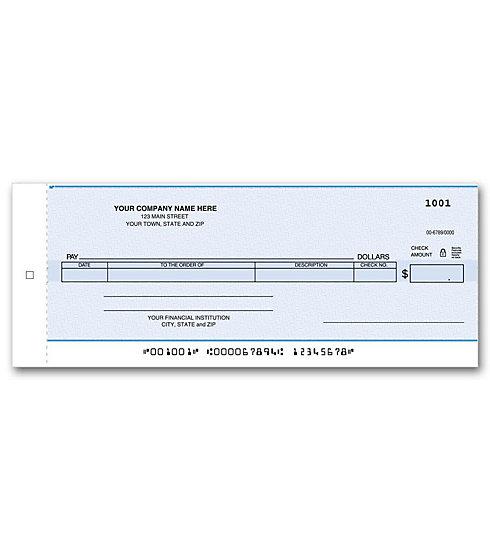 Compact General Disbursement Center Check