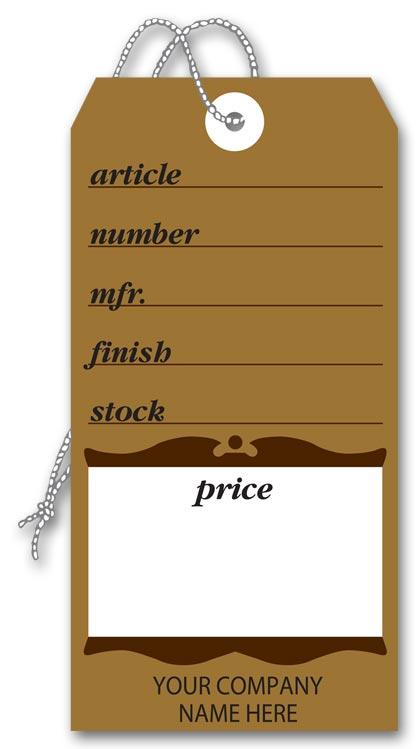 Durable Furniture Brown Tags