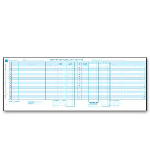 Compact Computer Input Journal