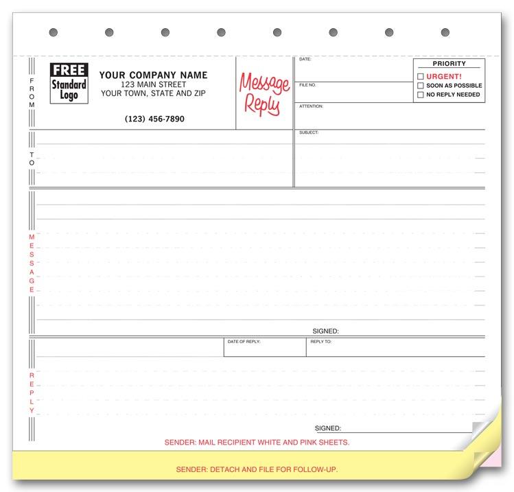 Detailed Office Memos with Logo