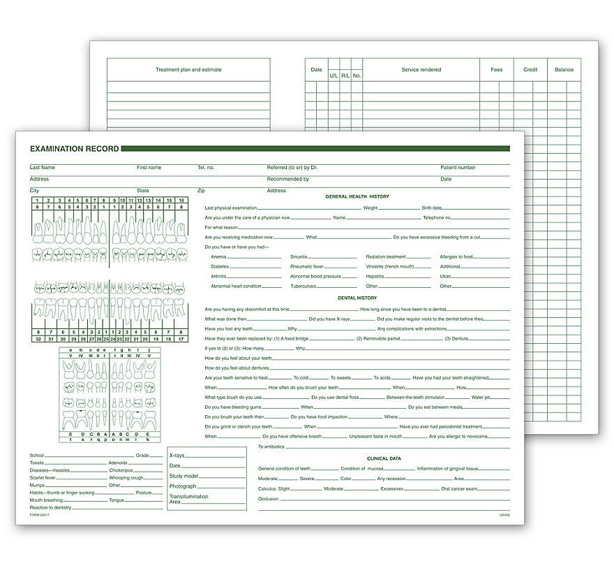 Dental General Examination Records