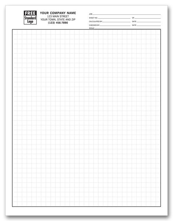 1/4 Inch Engineering Graph Pads