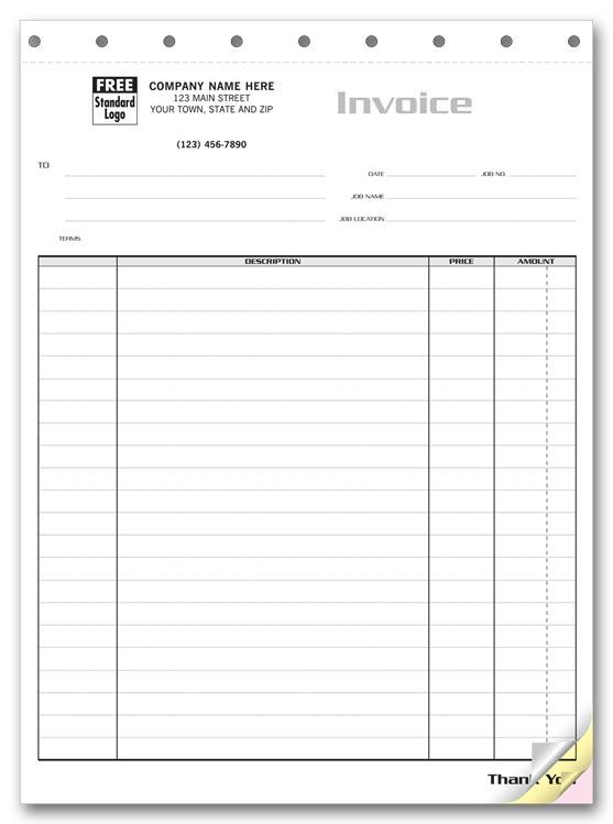 Job Invoice Forms Basic