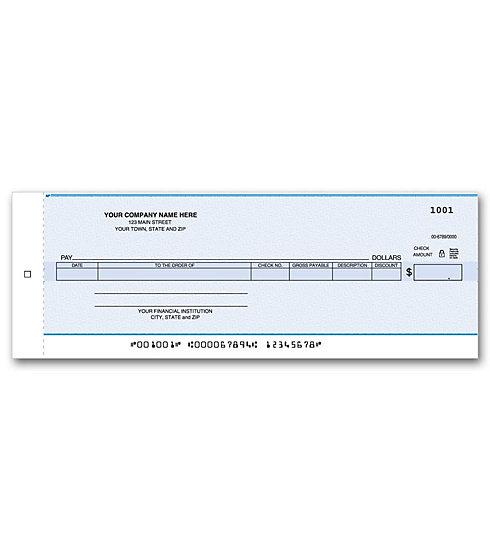 Accounts Payable Center Check