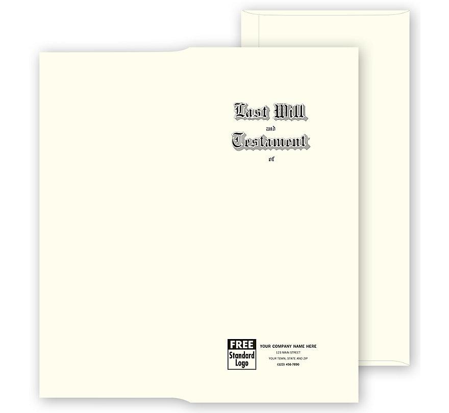Engraved Will Envelopes