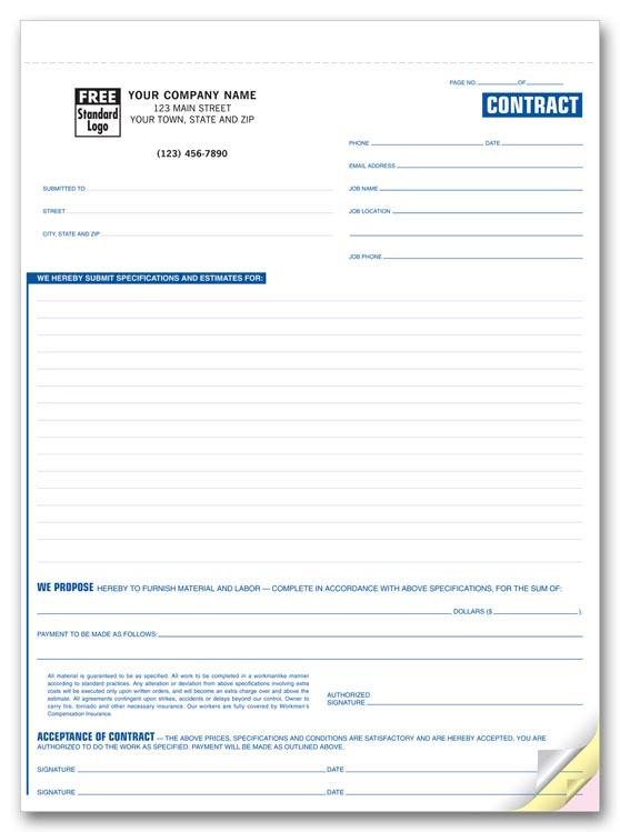 Business Contract Forms