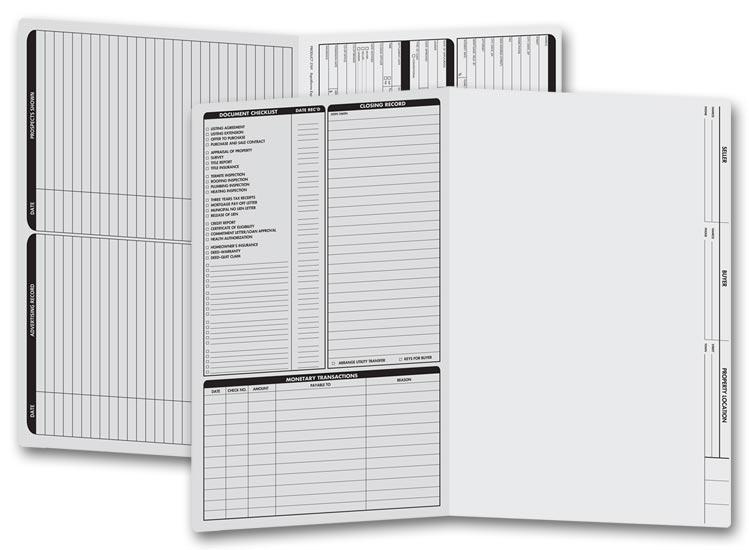 Real Estate Legal Size Folders