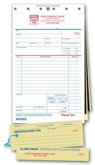 Carbon Service Order with Claim Check
