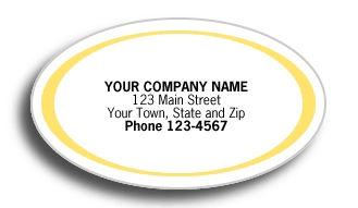 High Gloss Gold Labels