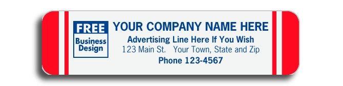 Glossy Finish Padded Labels