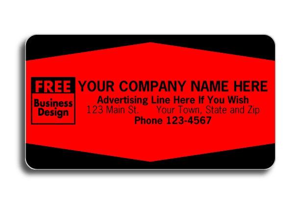 Professional Pressure Sensitive Flourescent Labels