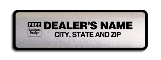 Custom Printed Chrome Tough Shield Labels