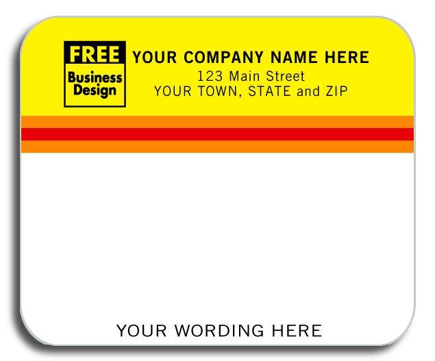 Personalized Message Imprinted Labels