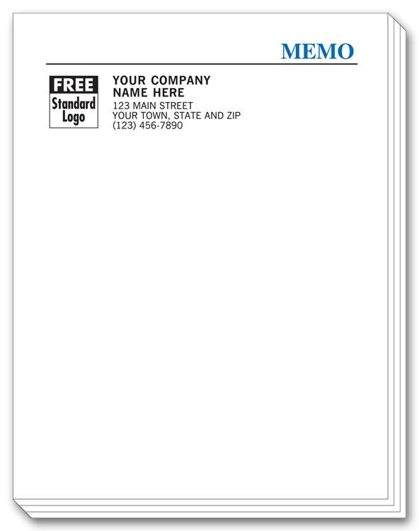 Personalized Memo Pad Sheets