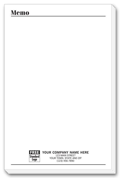 Personalized Large Memo Pads