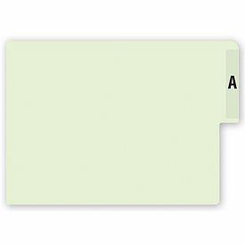 End Tab File Folder A - Z Index Guides, Heavy Duty