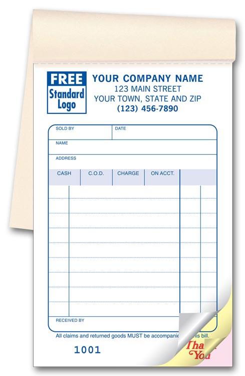 Small Sales Forms Booked