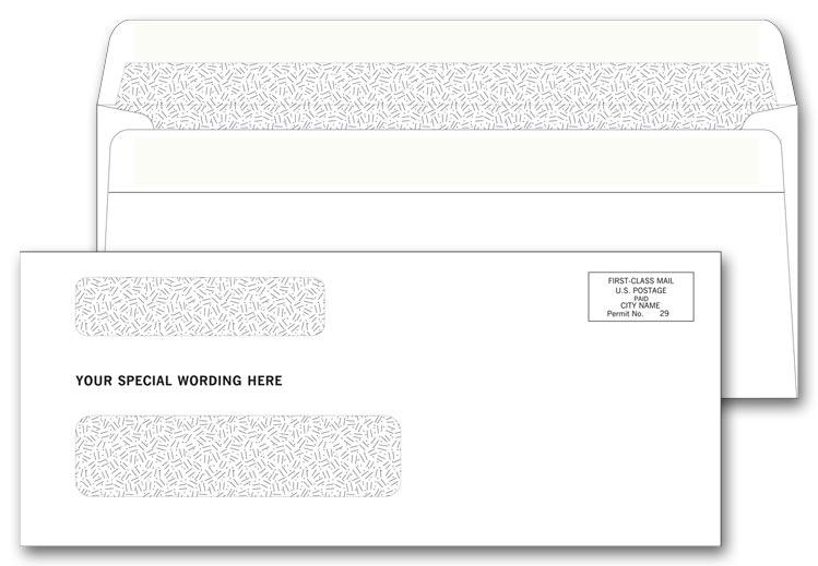 High Quality Two Window Envelopes