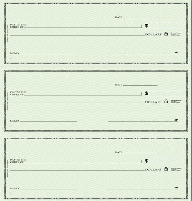 The Newport Deskbook, 3-On-A-Page Compact Size Checks
