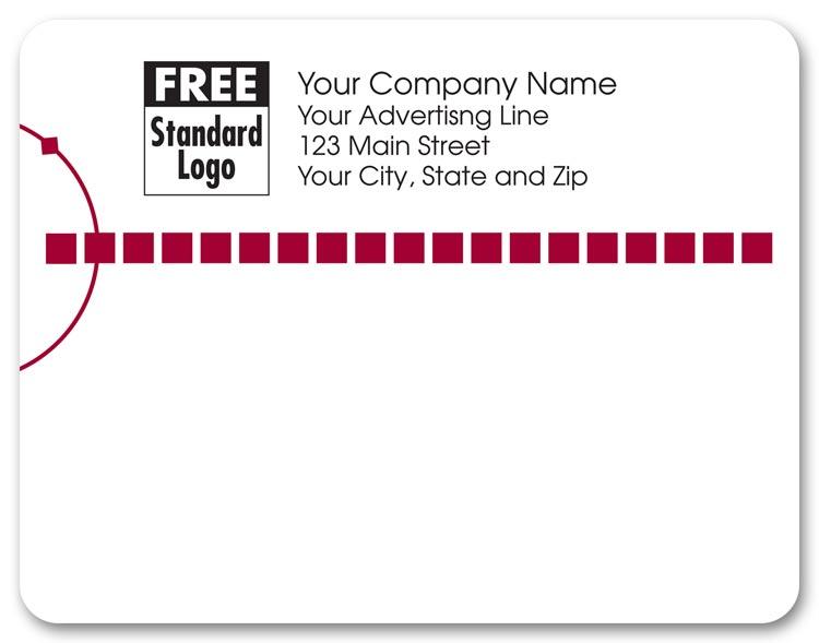 Red Business Promotion Labels