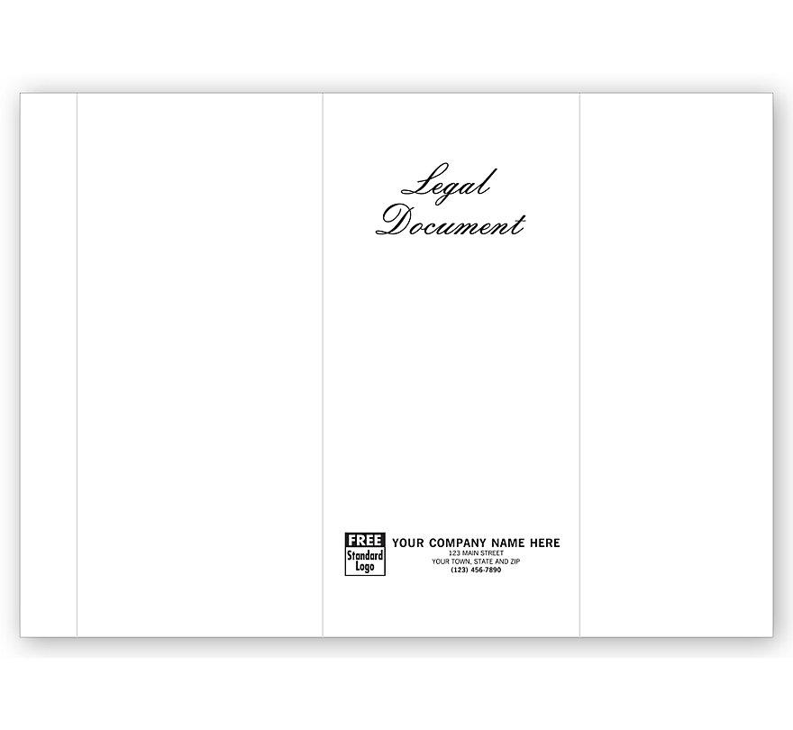 Engraved Legal Document Covers