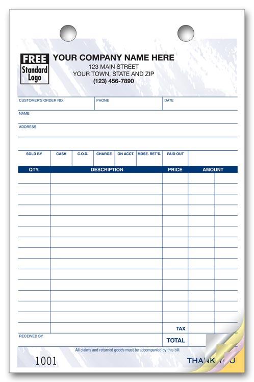 Small Colored Register Forms