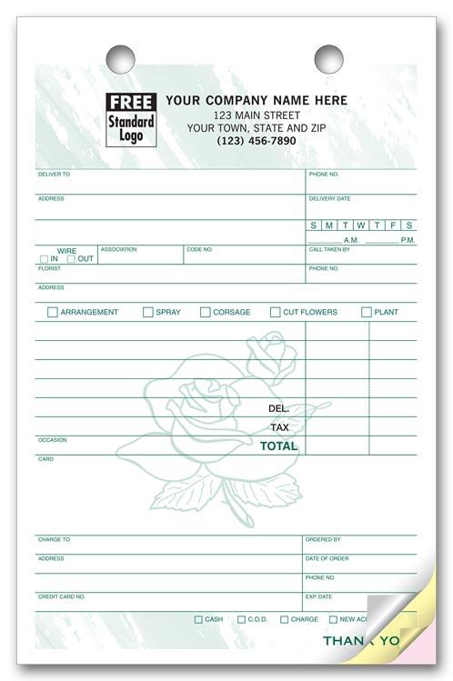Flower Customized Register Forms