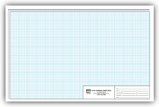 Engineering Graph Pads - 11 X 17 - 1/8 Inch