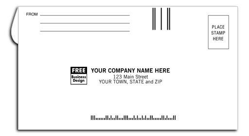 Small Courtesy Return Envelope