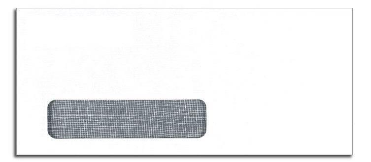 No. 10 Envelopes, Single Window, Security Tint, Self Seal