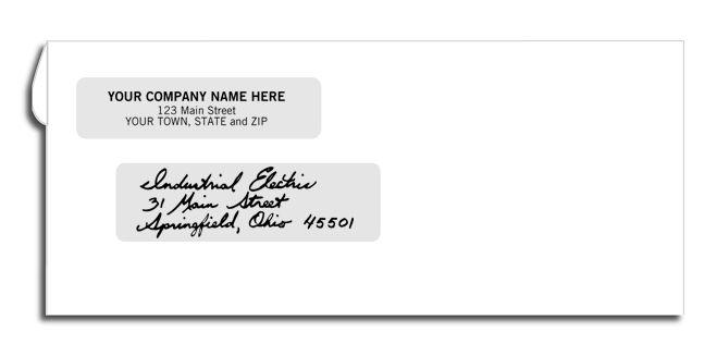 Double Window Envelopes for Companies