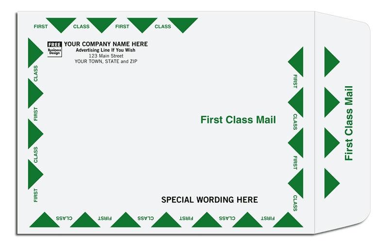 Personalized First-Class Mailing Envelope