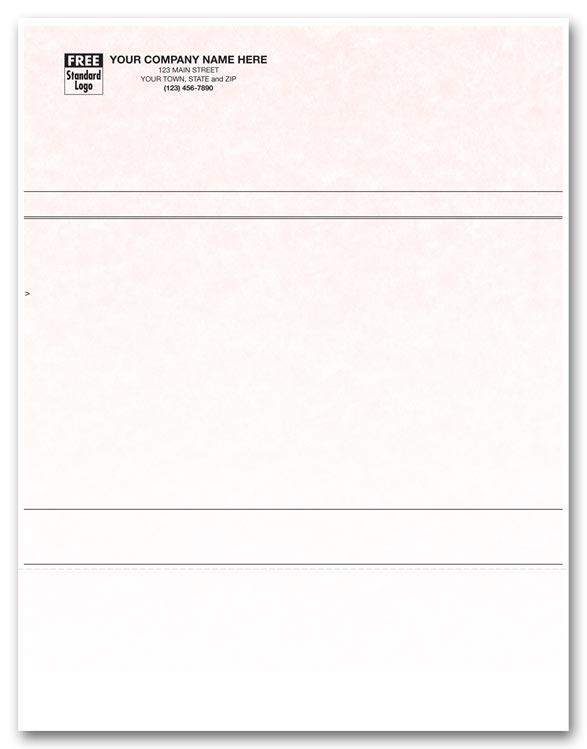 Laser Multipurpose Form - Parchment
